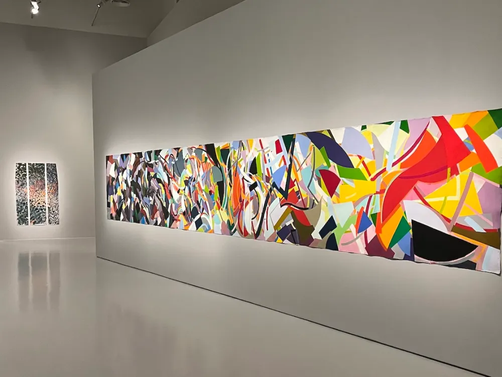 Canceled Samia Halaby Exhibition Partially Recreated in Qatar