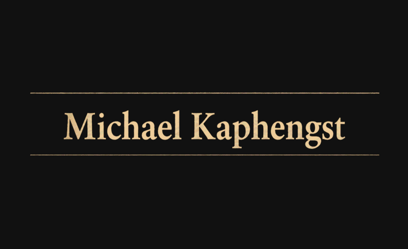 Lines, Consumption, and the Body: The Artistic World of Michael Kaphengst